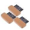 BESPORTBLE 6pcs Softball Home Plate Brush Wooden Handle Cleaning Brush for Referees Essential Gear for Softball Umpires and Baseball Dirt Removal Tool view 2