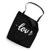 Graphic Infinite Love Printed Script Casual Tote Bag view 2