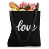 Graphic Infinite Love Printed Script Casual Tote Bag view 4