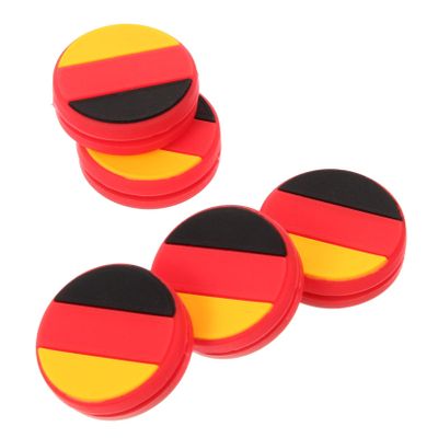 BRIGHTFUFU 5pcs Tennis Racket Dampeners Lightweight Silicone Shock Absorbers for Easy to Install Compatible All Tennis Racquets for Players