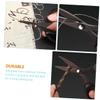BESPORTBLE 2pcs Compact Fishing Scissor Multi-function Portable Shear for Cutting Braided Lines Pe Fishing Line and Baits Non-skid Design for Easy Handling and Long-term Use view 3