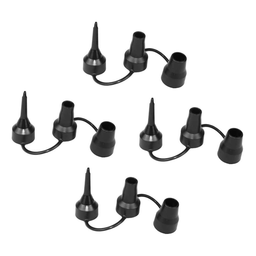 BESPORTBLE 16pcs Inflatable Bed Nozzles Replacement Plastic Nozzles for Inflator Pumps Hose for Air Beds