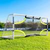 FORZA Professional Soccer Target Sheets | Soccer Target Nets with Scoring Zones for Improving Shooting Accuracy [4 Styles, 10 Size Options] (Pro, 18.5ft x 6.5ft) view 1