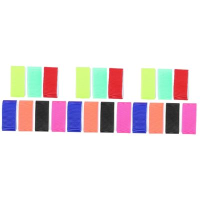 BESPORTBLE 21pcs Snowboard Carrier Strap Nylon and Eva Fixing Straps for Ski Boards Convenient Outdoor Use Red Blue Black Fluorescent Yellow Green Orange