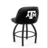 L048 Logo Grizzly Texas A&M Swivel Counter Stool view 1
