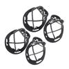 BESPORTBLE 2pairs Outdoor Silicone Traction Cleats Non-Slip Spring Crampons for Ice and Snow for Walking Jogging Hiking Made Silicone view 1
