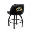 L048 Logo Grizzly Kent State Swivel Bar Stool view 1