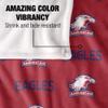 American University Blanket, 36"x58" Logo Pattern Silky Touch Super Soft Throw Blanket view 4