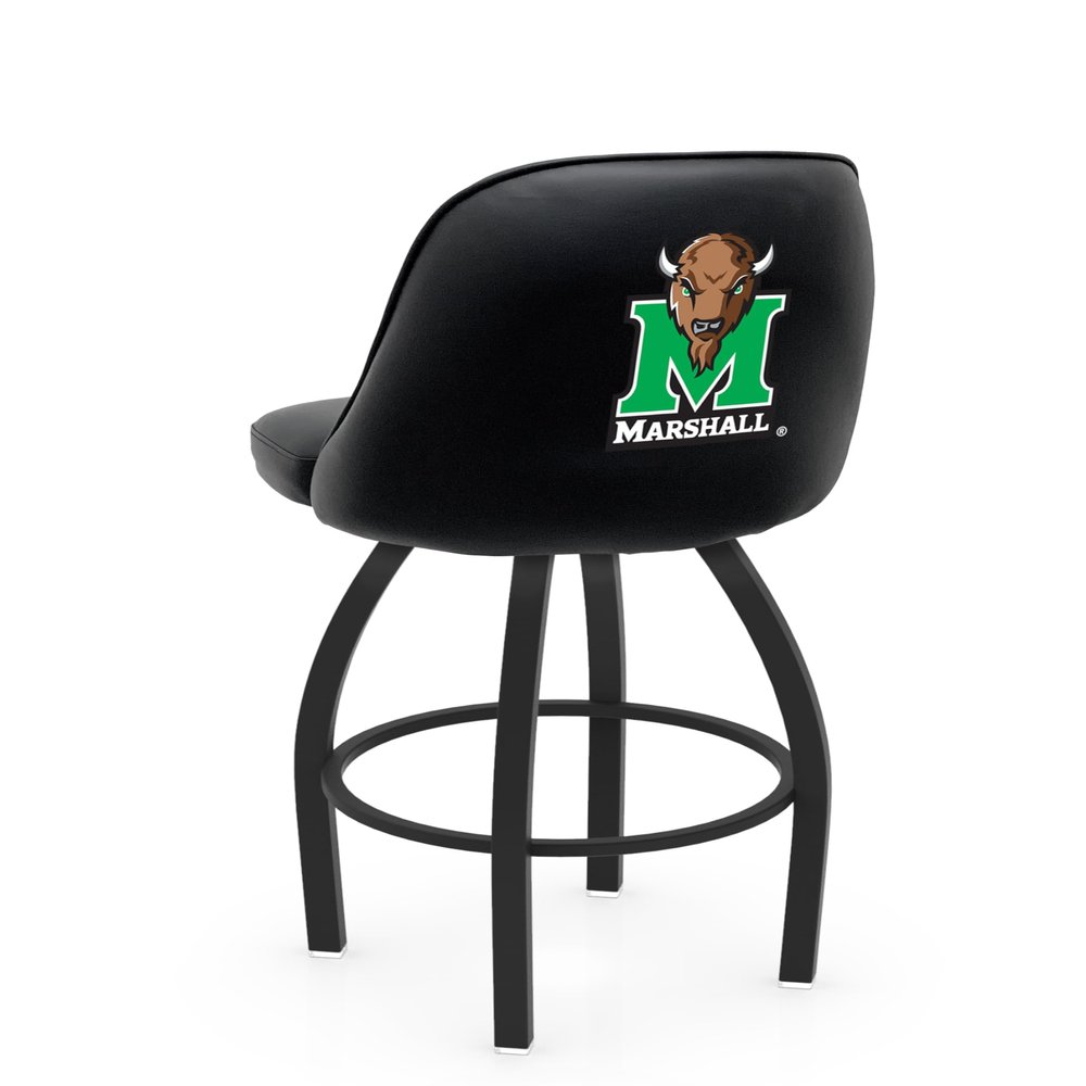 L048 Logo Grizzly Marshall Swivel Bar Stool