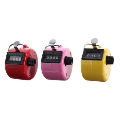 Anneome Step Clicker Digital Counter Manual Counter Counting Recorder Compact Size for Operation Random Color