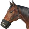 Best Friend Deluxe Grazing Muzzle with Attached Halter for Horses - Ventilated, Lightweight Neoprene with Padded Noseband, Control Food Intake, Horse Size view 1