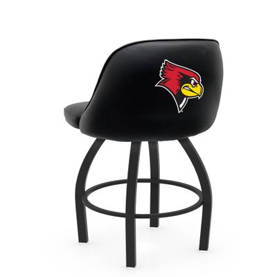 L048 Logo Grizzly Illinois State Swivel Counter Stool