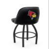 L048 Logo Grizzly Illinois State Swivel Counter Stool view 1