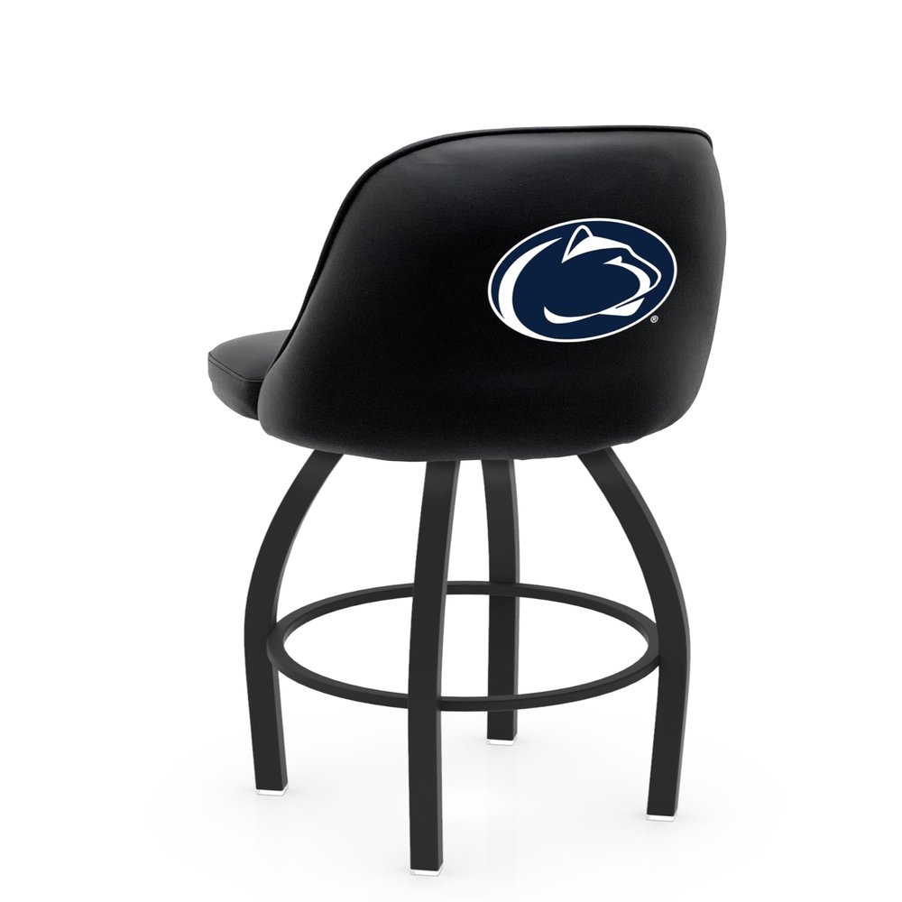 L048 Logo Grizzly Penn State Swivel Counter Stool