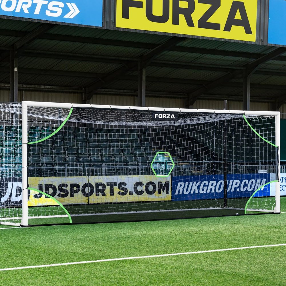 FORZA Professional Soccer Target Sheets | Soccer Target Nets with Scoring Zones for Improving Shooting Accuracy [4 Styles, 10 Size Options] (Academy, 10ft x 6.5ft)
