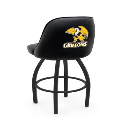 L048 Logo Grizzly Missouri Western State Swivel Counter Stool