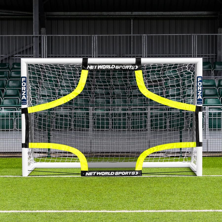 FORZA Professional Soccer Target Sheets | Soccer Target Nets with Scoring Zones for Improving Shooting Accuracy [4 Styles, 10 Size Options] (Pro, 10ft x 6.5ft)