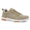 Men's Orthopedic Walking Fashion Sneakers: Popular Casual Shoes with Arch Support for Mens, Orthotic Durable Recovery Canvas Walking Shoes, Non-Slip Shoes Easy Shoes for Outdoor Khaki Size 10 view 1