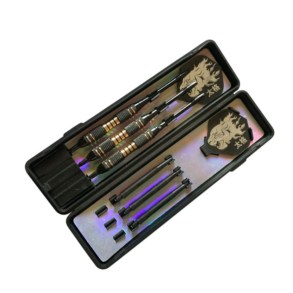 BESPORTBLE 1set Copper Flights Game Supplies for Practice for Indoor and Outdoor Fun