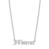 AzureBella Jewelry Mama Necklace for Mothers Rhodium Plated on Sterling Silver view 1