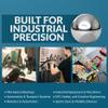 2-1/2" Inch Chrome Steel Bearing Balls (G25 Precision - AISI 52100) view 3