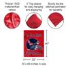 College Flags & Banners Co. Ole Miss Helmet Double Sided House Banner Flag view 2