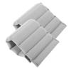 HOMSFOU 4pcs Camera Bag Dividers Padded Inserts for Backpack Lightweight Protective Organizers for Lenses and Accessories Grey Design for Photographers view 3