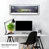 2024 NHL Stadium Series, New York Islanders vs New York Rangers - 40.25x13.75-inch Standard Framed Print by Blakeway Panoramas view 3