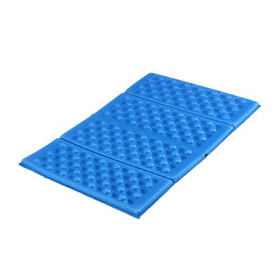 Anneome 2pcs Folding Cushion Pads Portable Xpe Seat Mat for Camping Picnics Outdoor Activities Lightweight Cold-Resistant with Storage Bag Blue