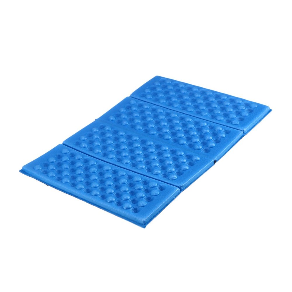 Anneome 2pcs Folding Cushion Pads Portable Xpe Seat Mat for Camping Picnics Outdoor Activities Lightweight Cold-Resistant with Storage Bag Blue