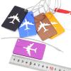 7pcs Set Aluminium Alloy Travel Luggage Bag Identifier Travel Labels Accessories to Quickly Spot Luggage for Suitcases Cover Stainless view 2