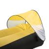 SIXRUN Outdoor Inflatable Sofa Couch Portable Inflatable Lounger Air Sofa for Camping Hiking Inflatable Sofa Inflatable Couch Tear (Black Plus Yellow) view 4