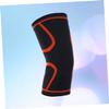 Anneome 1pc Red Sports Knee Sleeve Comfortable Support for Running Jogging and Recovery Anatomically Shaped Protector for Exercise and Rehab Lightweight and Unisex view 3
