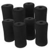 8pcs Foam Roller for Leg Extension Machines Soft Sponge Foot Pads for Ab Training Accessories Multi-Functional Grip for Exercise Equipment Easy Installation Comfortable Support