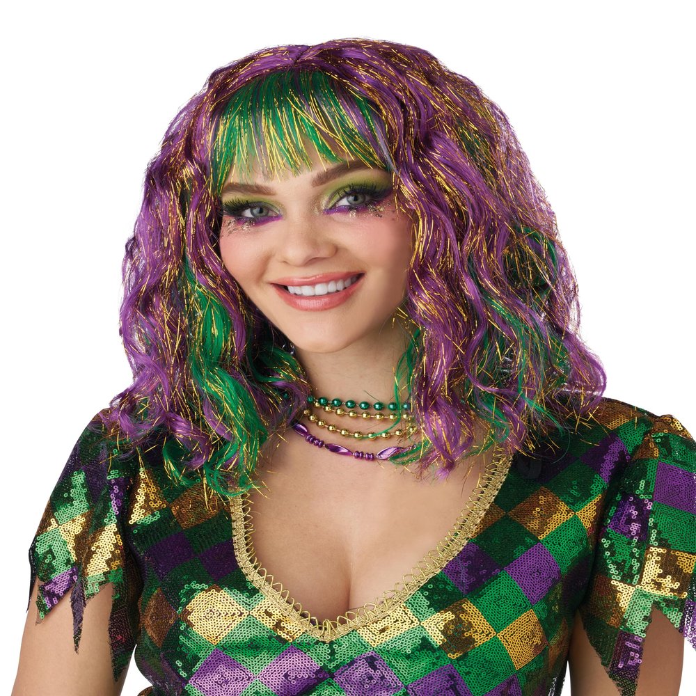 California Costumes Women's Mardi Gras Festival Wig