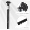Anneome Aluminum Alloy Mountain Bike Seatpost Lengthened Tube for Road Mountain Lightweight Shockproof Easy to Install Frosted Black Finish view 4