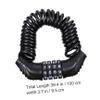Anneome Password Lock Theft Bike Helmet Cable Lock for Bike Helmet Motorcycle Travel Luggage view 2