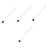 BESPORTBLE 4pcs Chalk Holder for Billiards Snooker Pool Cue Chalk Holder Compact Lightweight Pool Accessory view 1