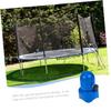 BESPORTBLE 25sets Trampoline Pole Caps Blue Rod Covers for Trampolines Easy to Install Replacement Parts for Enhanced Safety and Stability view 4