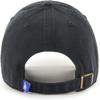 47 MLB Unisex-Adult Alternate Color Clean Up Adjustable Hat Cap - One Size (US, Alpha, One Size, Los Angeles Dodgers Black White) view 2