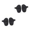 BESPORTBLE 2pairs Professional Sports Palm Protector Gloves for Weightlifting Fitness Half Finger Breathable Non-Slip Comfortable Design for Men and Women Black view 1