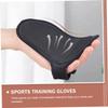 BESPORTBLE 2pairs Professional Sports Palm Protector Gloves for Weightlifting Fitness Half Finger Breathable Non-Slip Comfortable Design for Men and Women Black view 2