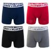 4-Pack Everyday Athletic Boxer Briefs with Soft Brushed Fabric Sizes S, M, L & XL view 1