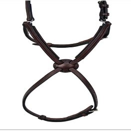 NUNN FINER Padded Figure 8 Noseband with Interchangeable Button Pieces