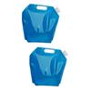 BESPORTBLE 2pcs Collapsible Water Storage Bag Squeeze Camping Hiking Picnic Bbq Container view 1