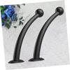 BESPORTBLE 3pairs Flexible Silicone Cup Tentacles for Helmets Black Decorative Antennae Suckers Easy Installation Accessories Non-Scratch Design view 3