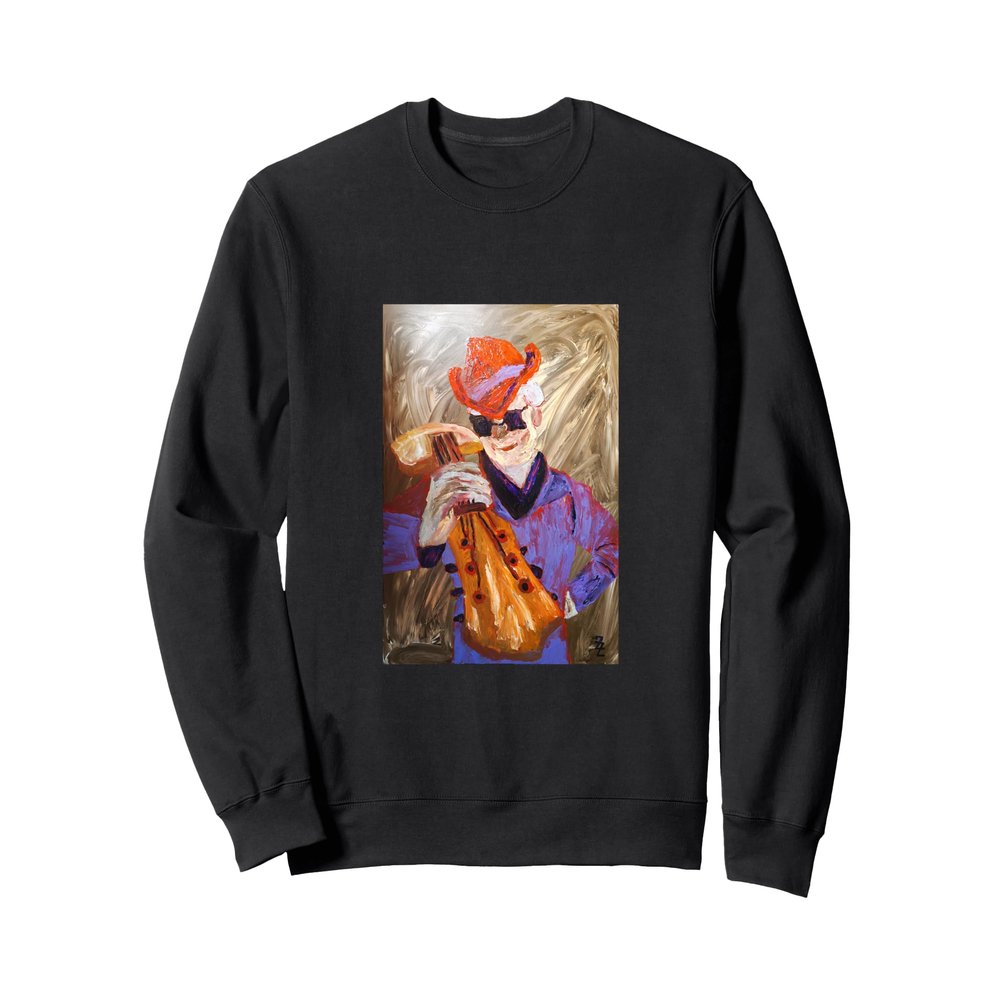 0382 Mumzy Maria Uberstein with Guitar on Tour 2023 Sweatshirt