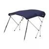Oceansouth Breakwater Sportz Bimini Top  4ft with Rear Support Poles, Waterproof Includes Storage Boot (Blue, 51"-59") Fishing Bows Sun Shade Boat Waterproof Cover Boot Storage Bow Pole Covers Beach view 1