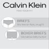 Calvin Klein Kids Boys' Modern Cotton Brief Underwear 6-Pack, Castlerock/Royal Blue/Blue Logo, X-Small view 4