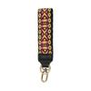 Joy Susan Women's Fashon Wristlet Purse Replacement Strap Easy Find Wristlet Keychain - 1.5 Inches Multi Modern Geo Embroidered view 1